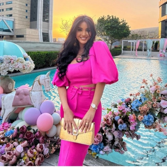 Brand new with tags ZARA pink skirt set size M - Picture 6 of 8